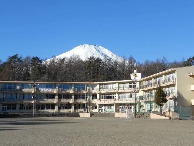 山中湖中学校出張授業